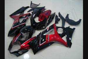 Lackierte Straße Verkleidung auf ABS kompatibel mit Suzuki Gsxr 1000 2007 - 2008 - MXPCAV3449