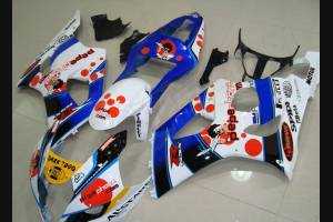 Carene stradali in abs verniciate compatibili con Suzuki Gsxr 1000 2003 - 2004 - MXPCAV3459