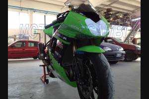Lackierte Rennverkleidung Kawasaki Zx10R 2008 - 2010 - MXPCRV3520