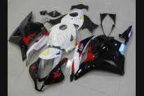 Lackierte Straße Verkleidung auf ABS kompatibel mit Honda CBR 600 RR 2009 - 2012 - MXPCAV3574