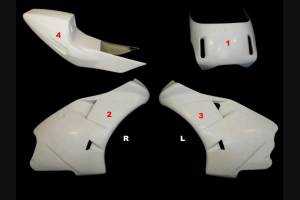Ducati 888 Fairings without Front Fender - MXPCRD3584