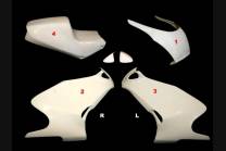 Ducati 750 900 SS 1991 1997 race Fairings without Front Fender - MXPCRD3587