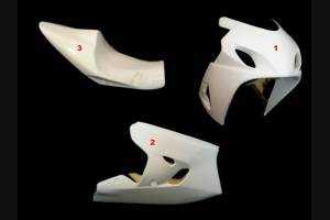 Carene Suzuki GsxR 600/750 2004 - 2005 senza Parafango Racing - MXPCRD3604