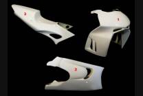 Honda CBR 600 F 1997 1998 raceFairings without Front Fender - MXPCRD3613