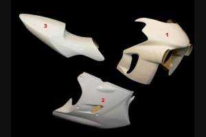 Honda CBR 600 F 1999 2000 Fairings without Front Fender - MXPCRD3614