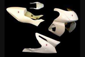 Complete and racing Fairings without Front Fender Yamaha 1000 R Thunder Ace - MXPCRD3633