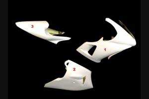 Yamaha R1 2000 2001 and racing Fairings without Front Fender - MXPCRD3636