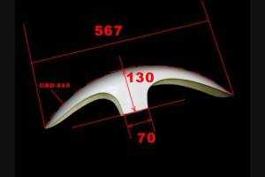 Front mudguard MXPVCR4190 
