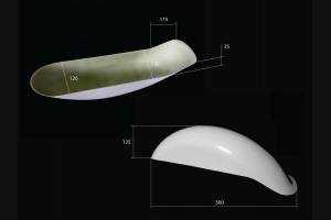 Front mudguard MXPVCR4202 