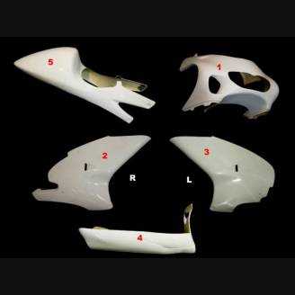Aprilia RS 250 SP 1998 - 2002 Fairings without Front Fender for street use - MXPCRD3595