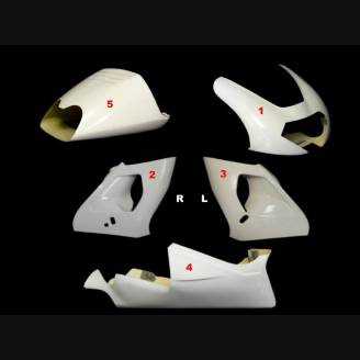 Verkleidungen Aprilia RSV 1000 2001 - 2003 ohne Kotflugel Strasse - MXPCRD3599