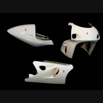 Suzuki GsxR 600/750 1996 - 1999 Fairings without Front Fender - MXPCRD3601