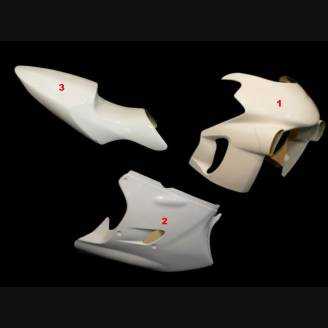 Honda CBR 600 F 1999 2000 Fairings without Front Fender - MXPCRD3614