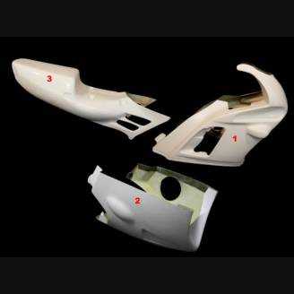 Honda CBR 600 F 1991 1994 race Fairings without Front Fender - MXPCRD3615