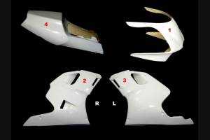 carenado Yamaha TZR 125 1994 sin guardabarros Racing - MXPCRD3640