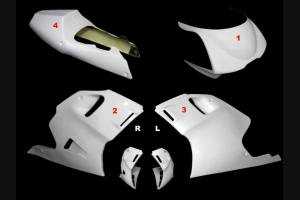 carenado Yamaha TZR 250 1991 1995 sin guardabarros Racing - MXPCRD3641