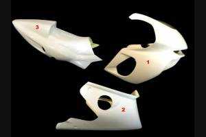 Carénages Yamaha YZF 600 R Thunder race sans Pare-boue Racing - MXPCRD3642