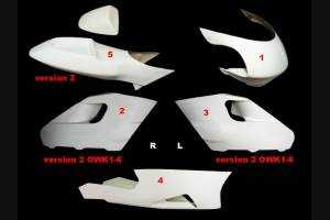 carenado Yamaha YZR 500 sin guardabarros Racing - MXPCRD3644