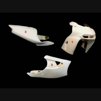 Kawasaki Z6R 2000 2002 race Fairings without Front Fender - MXPCRD3647
