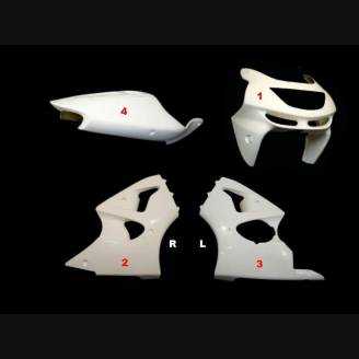 Kawasaki Z6R 1998 - 1999 Fairings without Front Fender for street use - MXPCRD3649