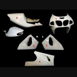 Kawasaki Zx7R 1996 2005 Fairings without Front Fender for street use - MXPCRD3651