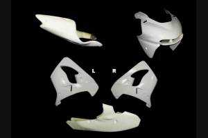 Kawasaki Zx9R 2000 - 2003 race Fairings without Front Fender - MXPCRD3652