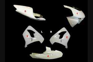 Carénages Kawasaki Zx9R 1998 1999 sans Pare-boue Racing - MXPCRD3654