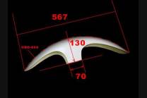 Front mudguard - MXPVCR4190 2
