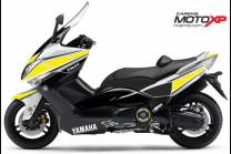 Carenage en abs pour la roue avec peinture compatible avec Yamaha T Max 500 2008 - 2011 - MXPCYT4481