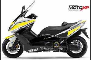 Painted street fairings in abs compatible with Yamaha T Max 500 2008 - 2011 - MXPCYT4481