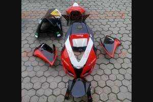 Carene Racing Verniciate Aprilia RSV4 2009 - 2014 - MXPCRV4524