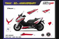 Kit Autocollants compatible avec Yamaha T Max 530 2012 - 2014 - MXPKAY4526