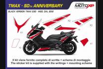 Kit adesivi compatibile con Yamaha T Max 530 2012 - 2014 - MXPKAY4529