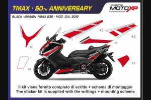 Sticker set compatible with Yamaha T Max 530 2012 - 2014 - MXPKAY4529