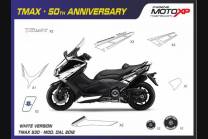 Kit adesivi compatibile con Yamaha T Max 530 2012 - 2014 - MXPKAY4530