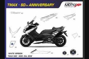 Kit Autocollants compatible avec Yamaha T Max 530 2012 - 2014 - MXPKAY4530
