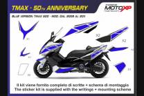 Kit Autocollants compatible avec Yamaha T Max 500 2008 - 2011 - MXPKAY4536