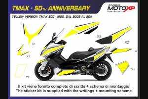 Kit de pegatinas compatible con Yamaha T Max 500 2008 - 2011 - MXPKAY4539