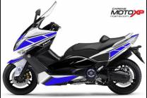 Lackierte Straße Verkleidung auf ABS kompatibel mit Yamaha T Max 500 2008 - 2011 - MXPCYT4560