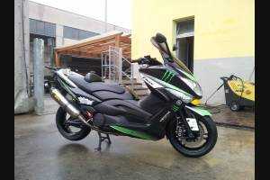 Carenage en abs pour la roue avec peinture compatible avec Yamaha T Max 500 2008 - 2011 - MXPCYT4565