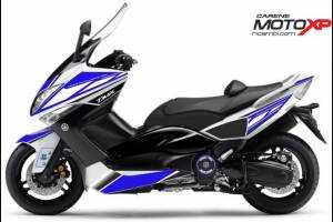 Lackierte Straße Verkleidung auf ABS kompatibel mit Yamaha T Max 500 2008 - 2011 - MXPCYT4566