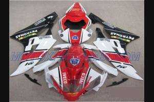 Lackierte Straße Verkleidung auf ABS kompatibel mit Yamaha R6 2006 - 2007 - MXPCAV4587