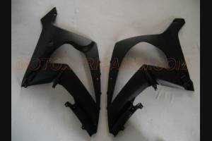 Painted street fairings in abs compatible with Kawasaki ZX10R 2011 - 2015 Matt Black - MXPCAV4598