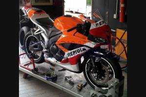 Painted street fairings in abs compatible with Honda CBR 600 RR 2007 - 2008 - MXPCAV4617