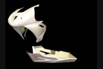 Carénages Triumph Daytona 675 2013 - 2018 avant sans coque arrière - MXPCRD4657