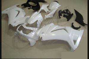 Carene stradali in abs verniciate compatibili con Kawasaki ZX Ninja 250 2008 - 2011 - MXPCAV4763