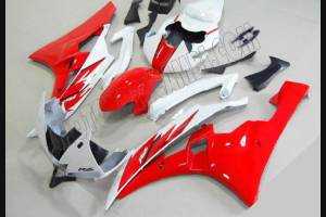 Lackierte Straße Verkleidung auf ABS kompatibel mit Yamaha R6 2006 - 2007 - MXPCAV4819