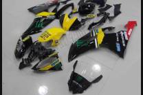 Lackierte Straße Verkleidung auf ABS kompatibel mit Yamaha R6 2008 - 2016 - MXPCAV4826