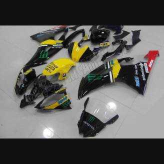 Painted street fairings in abs compatible with Yamaha R6 2008 - 2016 - MXPCAV4826