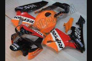 Lackierte Straße Verkleidung auf ABS kompatibel mit Honda CBR 600 RR 2003 - 2004 - MXPCAV4870